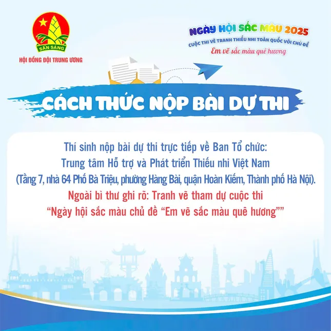 Thiếu nhi thi vẽ &apos;sắc màu quê hương&apos; ảnh 3