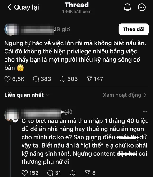 Dân mạng tranh cãi chuyện &apos;con gái có nhất thiết phải biết nấu ăn&apos;? ảnh 2