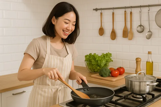 Dân mạng tranh cãi chuyện &apos;con gái có nhất thiết phải biết nấu ăn&apos;? ảnh 1