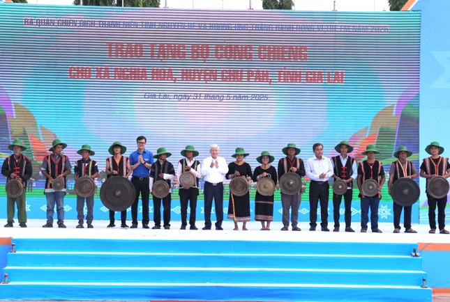 T.Ư Đoàn ra quân Chiến dịch Thanh niên tình nguyện Hè năm 2025 ảnh 4