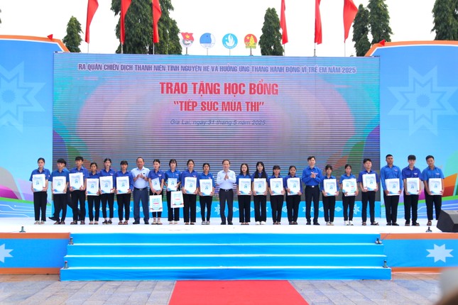 T.Ư Đoàn ra quân Chiến dịch Thanh niên tình nguyện Hè năm 2025 ảnh 5