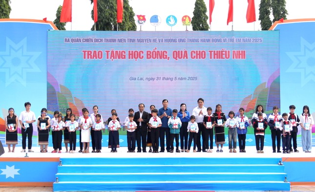 T.Ư Đoàn ra quân Chiến dịch Thanh niên tình nguyện Hè năm 2025 ảnh 6