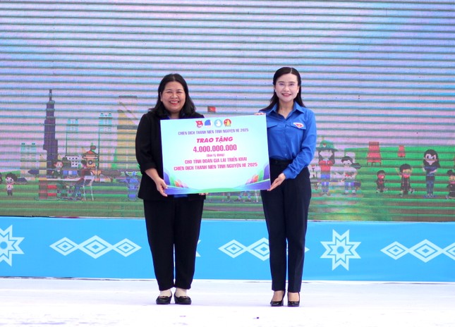 T.Ư Đoàn ra quân Chiến dịch Thanh niên tình nguyện Hè năm 2025 ảnh 8