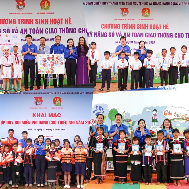 Toàn cảnh lễ ra quân Chiến dịch Thanh niên tình nguyện Hè năm 2025 ảnh 9