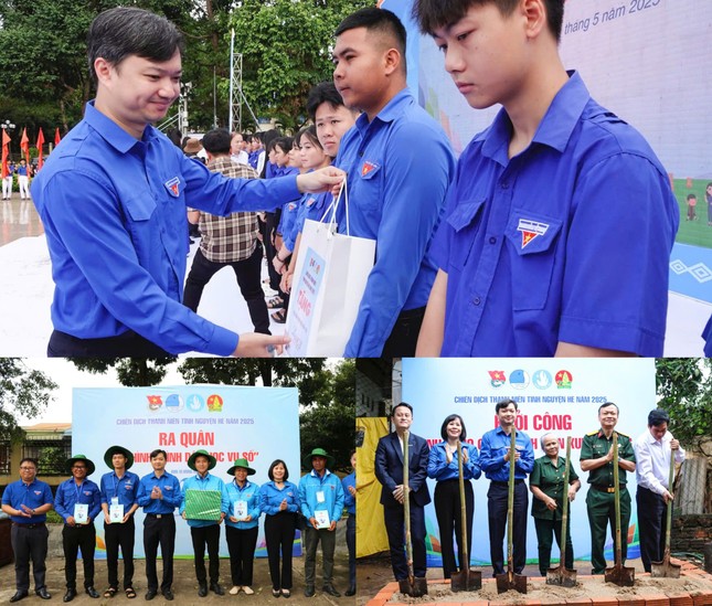 Toàn cảnh lễ ra quân Chiến dịch Thanh niên tình nguyện Hè năm 2025 ảnh 7