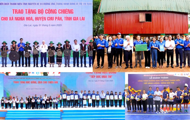 Toàn cảnh lễ ra quân Chiến dịch Thanh niên tình nguyện Hè năm 2025 ảnh 4