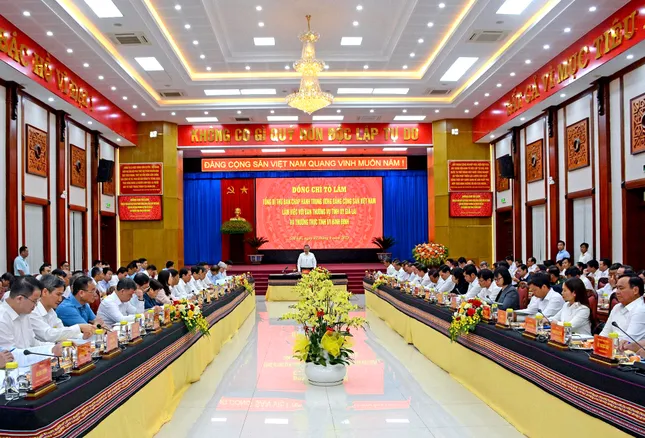 Tổng Bí thư Tô Lâm: Tạo dựng văn hóa công vụ phụng sự, lấy hiệu quả phục vụ nhân dân làm thước đo ảnh 3