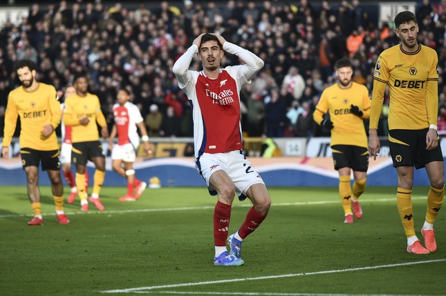 Arsenal thắng chật vật Wolves ảnh 11