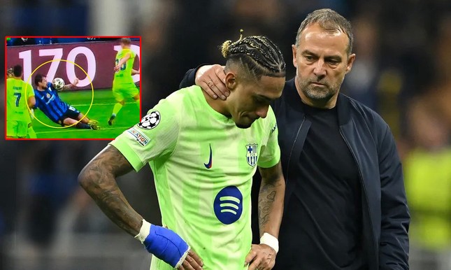 HLV Barca ấm ức vì thua trận, chỉ trích trọng tài thiên vị Inter trắng trợn ảnh 1