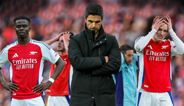 HLV Arteta phát biểu sốc sau trận thua của Arsenal ảnh 1