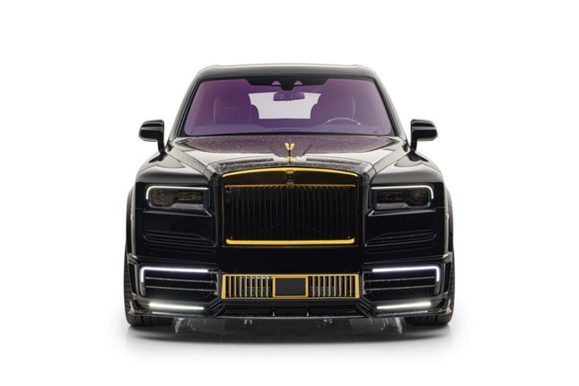 Chiêm ngưỡng siêu phẩm Rolls-Royce Cullinan bản độ dát vàng ảnh 3