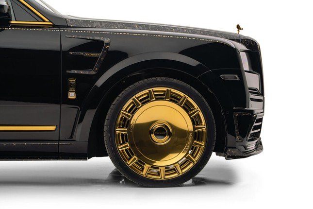 Chiêm ngưỡng siêu phẩm Rolls-Royce Cullinan bản độ dát vàng ảnh 12