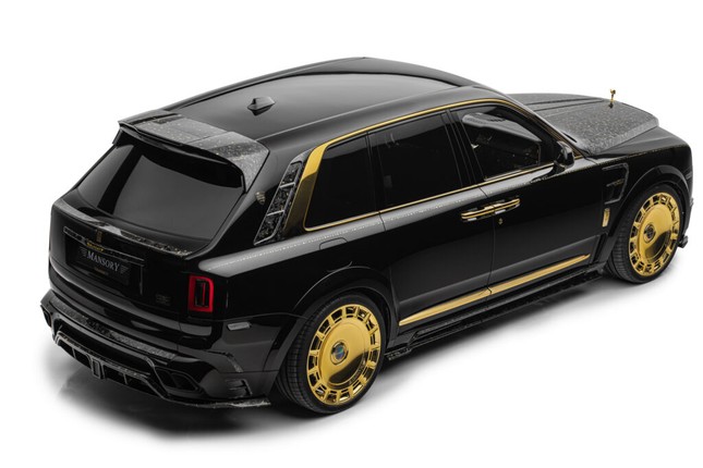 Chiêm ngưỡng siêu phẩm Rolls-Royce Cullinan bản độ dát vàng ảnh 9