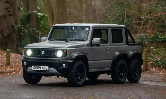 Suzuki Jimny được độ 6 bánh ảnh 1