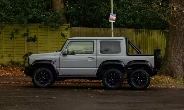 Suzuki Jimny được độ 6 bánh ảnh 8