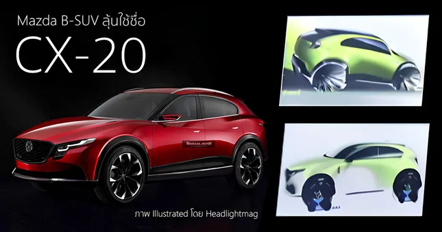 Mazda sẽ ra mắt SUV cỡ B mới thay thế CX-3 ảnh 1