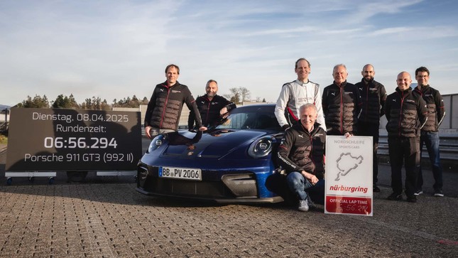 Porsche lập kỷ lục tốc độ mới tại trường đua Nurburgring ảnh 2