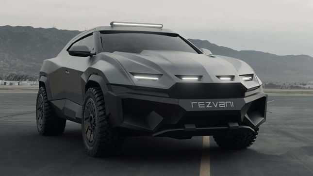 Bản độ siêu SUV Lamborghini Urus phong cách nhà binh ảnh 1