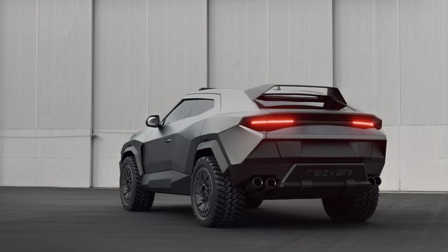 Bản độ siêu SUV Lamborghini Urus phong cách nhà binh ảnh 3