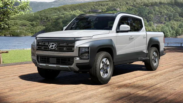 Hyundai nhập cuộc đua xe bán tải khung gầm rời cạnh tranh Ford Ranger ảnh 2