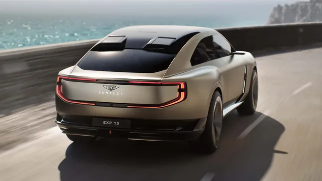 Bentley hé lộ xe điện siêu sang chỉ có 3 chỗ ngồi ảnh 17