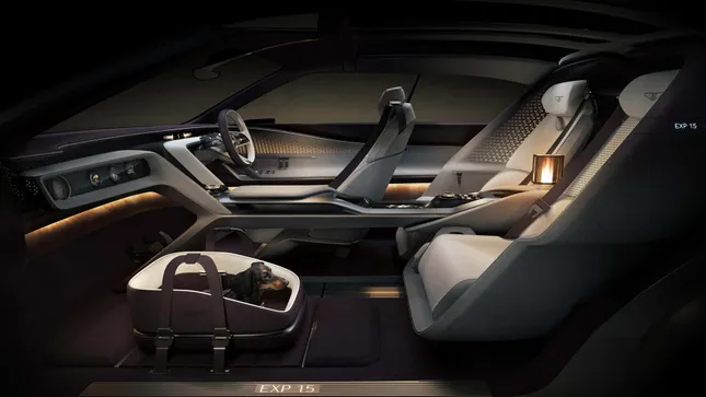 Bentley hé lộ xe điện siêu sang chỉ có 3 chỗ ngồi ảnh 8