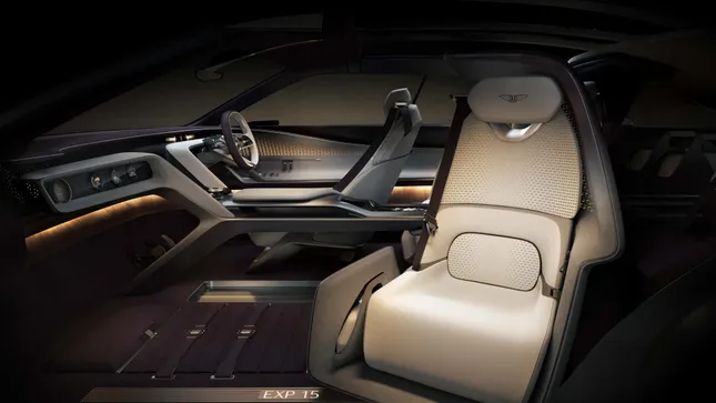 Bentley hé lộ xe điện siêu sang chỉ có 3 chỗ ngồi ảnh 9