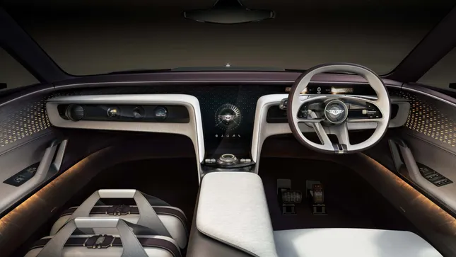 Bentley hé lộ xe điện siêu sang chỉ có 3 chỗ ngồi ảnh 12