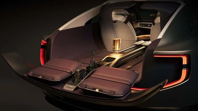 Bentley hé lộ xe điện siêu sang chỉ có 3 chỗ ngồi ảnh 11