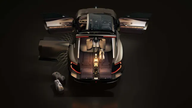 Bentley hé lộ xe điện siêu sang chỉ có 3 chỗ ngồi ảnh 6
