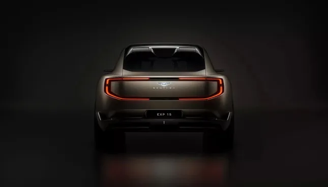 Bentley hé lộ xe điện siêu sang chỉ có 3 chỗ ngồi ảnh 2