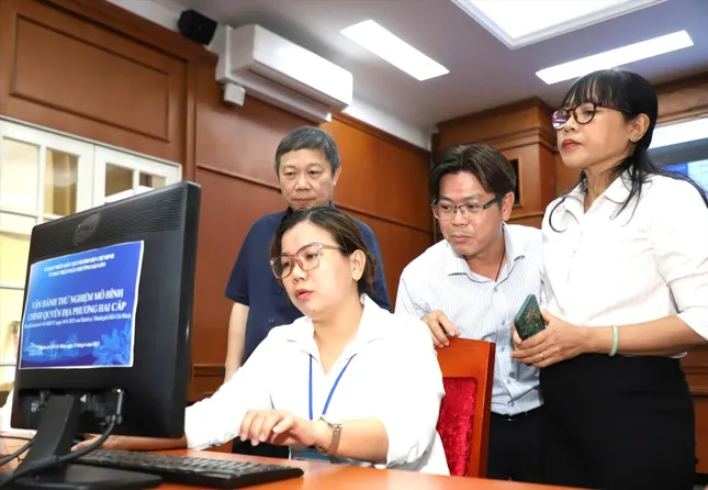 Ngày đầu chạy thử xã, phường mới ảnh 1