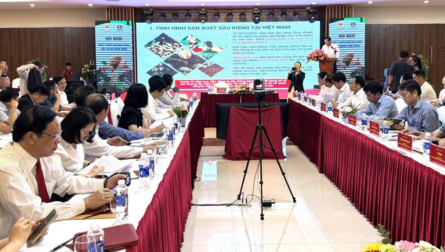 Bộ trưởng Nông nghiệp và Môi trường thị sát ‘điểm nóng’ sầu riêng Đắk Lắk ảnh 1