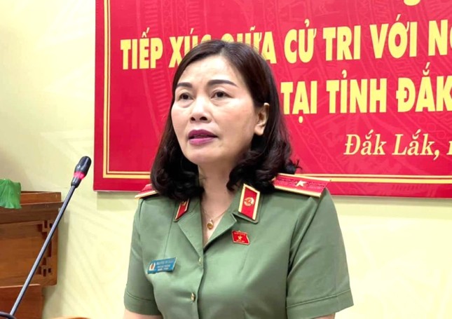 Thiếu tướng Nguyễn Thị Xuân vẫn đảm nhận nhiệm vụ đại biểu Quốc hội ảnh 1