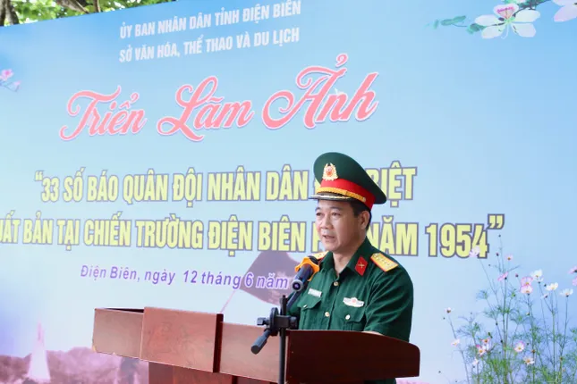 Trưng bày 33 số báo viết tay, in trong rừng, phát tận chiến hào trong Chiến dịch Điện Biên Phủ ảnh 3