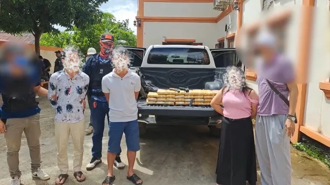 Công an Điện Biên phối hợp với Cảnh sát Lào phá chuyên án, thu giữ 2,5 tấn ma tuý ảnh 1