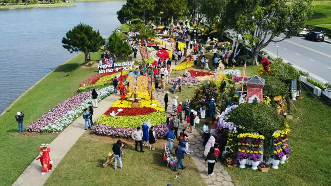 Festival hoa Đà Lạt lần thứ 10 đón khoảng 1,4 triệu lượt du khách Festival hoa Đà Lạt lần thứ 10