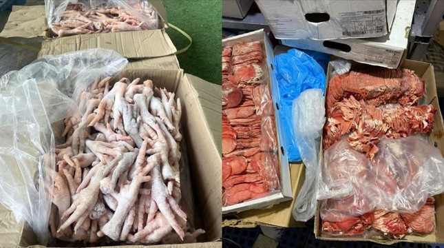 Thu giữ hơn 2,5 tấn thực phẩm đông lạnh không rõ nguồn gốc ở Đà Lạt ảnh 2