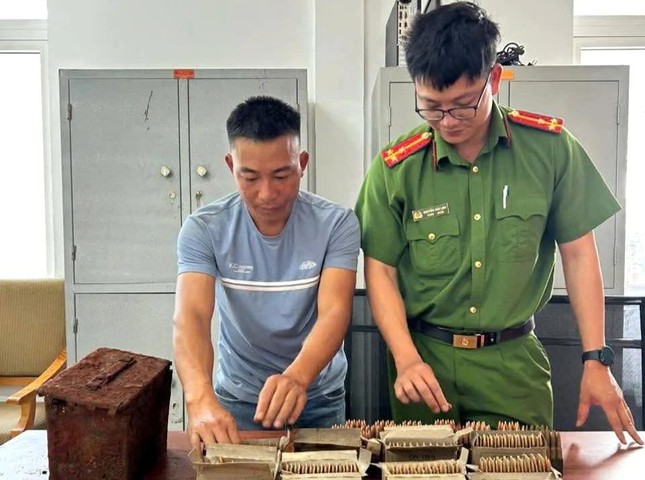 Phát hiện hơn 300 viên đạn khi làm vườn ở Lâm Đồng ảnh 1