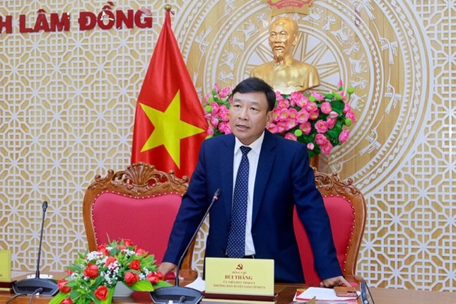 Phó Bí thư Tỉnh ủy Bùi Thắng kiêm chức Trưởng Ban Tổ chức Tỉnh ủy Lâm Đồng ảnh 1