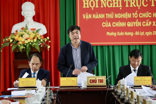 Tỉnh lớn nhất cả nước vận hành thử nghiệm sáu xã, phường mới ảnh 2