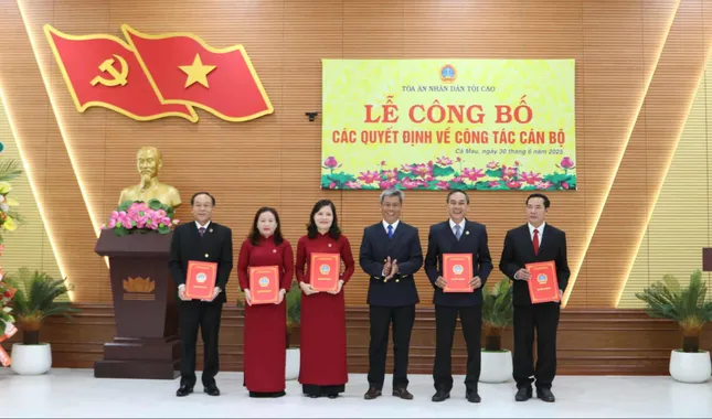 Bổ nhiệm Chánh án, Phó Chánh án Tòa án nhân dân nhiều tỉnh, thành ảnh 3