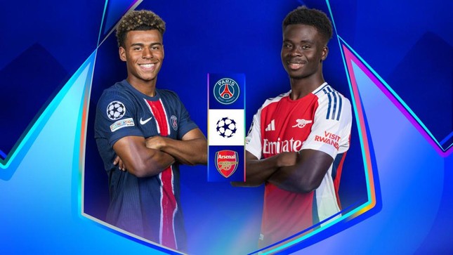 Xem trực tiếp lượt về PSG vs Arsenal trên kênh nào, ở đâu? ảnh 1