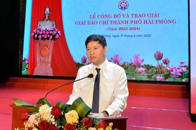 Báo Tiền Phong đạt giải B Giải Báo chí thành phố Hải Phòng ảnh 1