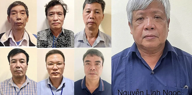 Chủ tịch Công ty Thái Dương và cựu Thứ trưởng Bộ TN&amp;MT hầu tòa vụ buôn lậu đất hiếm sang Trung Quốc ảnh 1