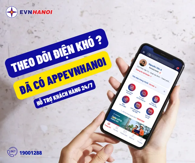 App EVNHANOI - nền tảng tích hợp đa tiện ích ảnh 1
