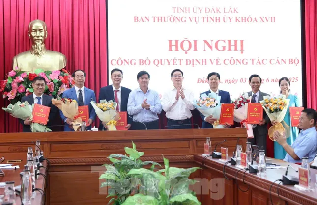 Công bố quyết định về công tác cán bộ ở 2 tỉnh Bình Định và Đắk Lắk ảnh 2