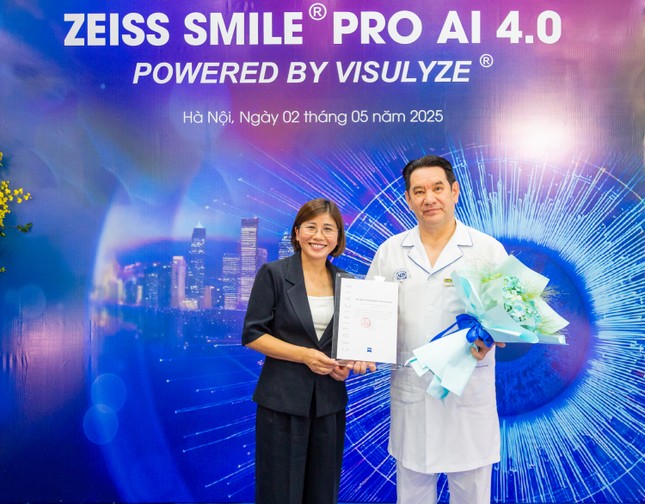 Hệ thống bệnh viện Mắt Quốc tế Việt - Nga tiên phong tiếp nhận chuyển giao công nghệ ZEISS SMILE PRO AI 4.0 ảnh 3