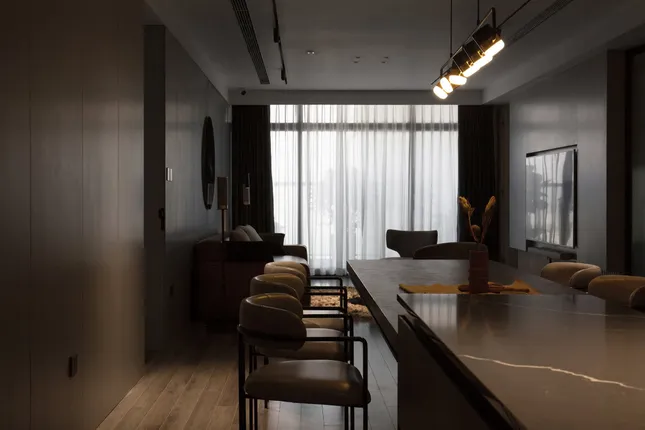 Thích thú với tông màu và không gian tương tác trong căn hộ 210m2 ảnh 3