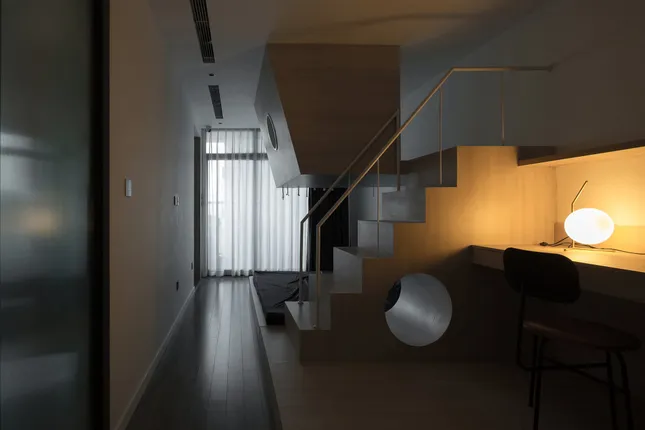Thích thú với tông màu và không gian tương tác trong căn hộ 210m2 ảnh 9